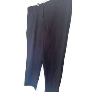 New Ann Taylor Women's Dark Blue Mid-Rise Cropped Casual Pants Size 16